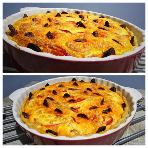 Quiche Poivrons Et Chorizo La Recette Facile Par Toqu S Cuisine