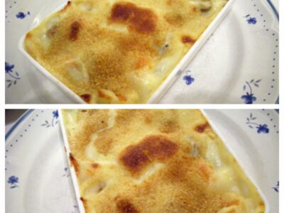 Gratin de poisson et surimi - 5