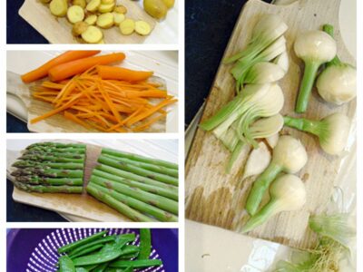 Papillotes de légumes à la truffe - 2