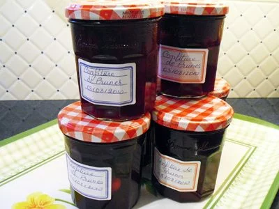 Confiture de prunes - 1