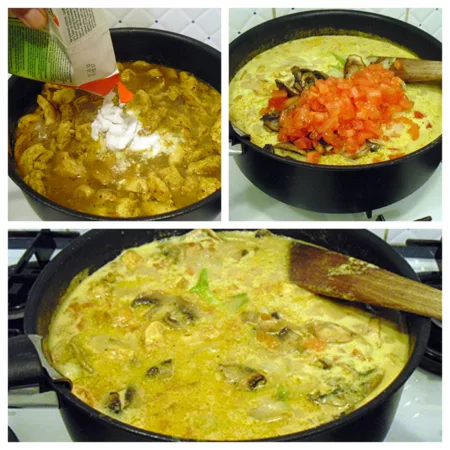 Poulet au curry - 6