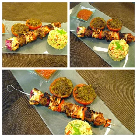 Brochettes de saumon teriyaki - 2