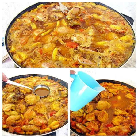 Paella au poulet - 6