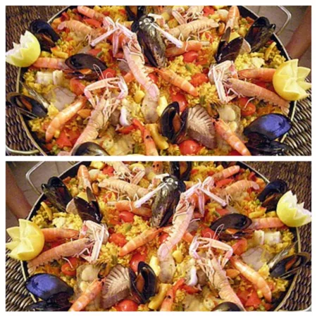 Paella poissons et fruits de mer - 12