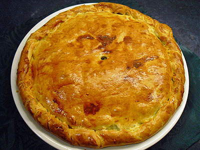 Tourte à la salade - 1