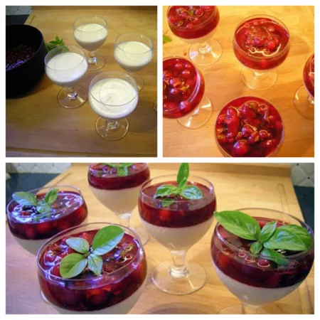 Panna cotta aux fruits rouges - 5