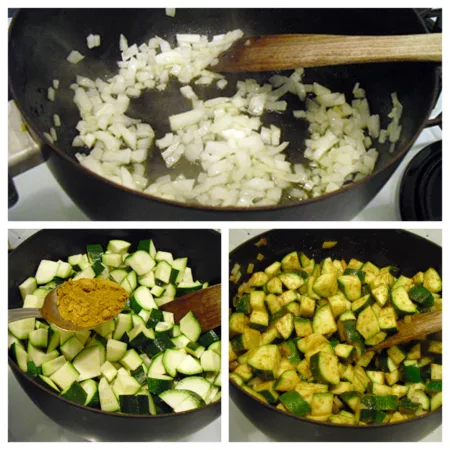 Velouté de courgettes au curry - 3