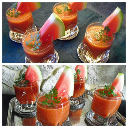 Gaspacho tomates pastèque - 5