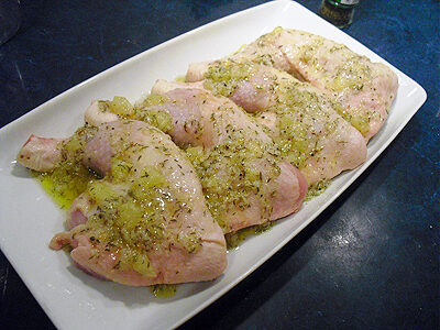 Poulet aux citrons à la plancha - 4