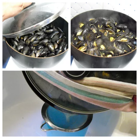 Moules à la crème - 4