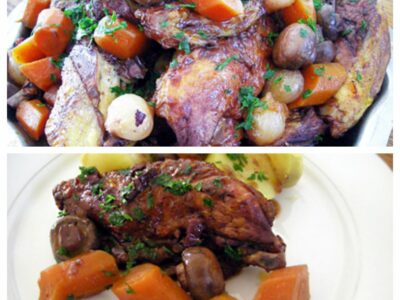 Bourguignon de poulet - 9