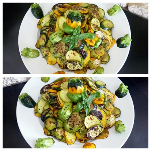 Courgettes Sautées Au Basilic - La Recette Facile Par Toqués 2 Cuisine