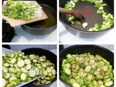 Risotto de courgettes au curry - 4