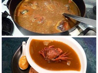 Soupe de crabes verts - 9