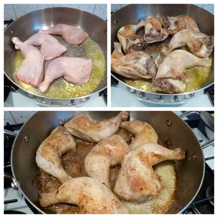 Poulet aux amandes - 1