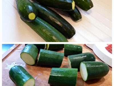 Courgettes au curry - 3