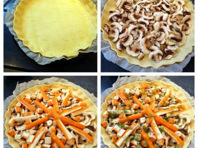 Quiche au surimi - 4