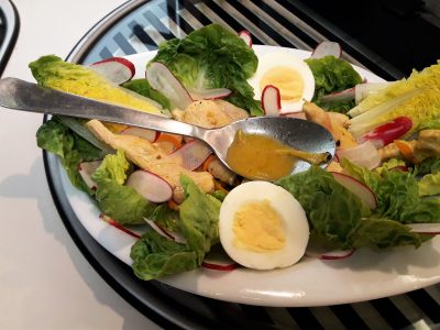 Salade de sucrines au poulet et agrumes - 7