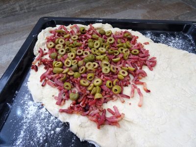 Fougasse aux lardons - 9