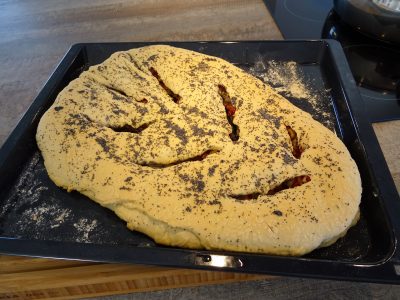 Fougasse aux lardons - 14