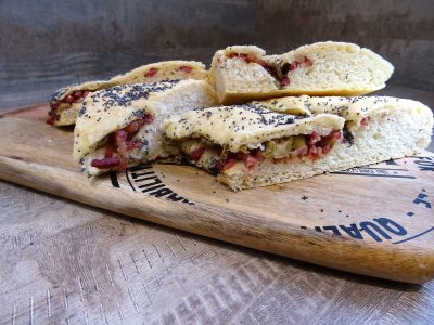 Fougasse aux lardons - 15