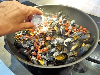 Moules de bouchot au chorizo - 7