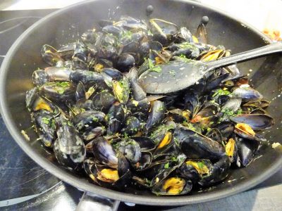 Moules de bouchot au chorizo - 8