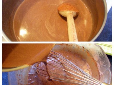 Crème au chocolat pour gâteau - 4