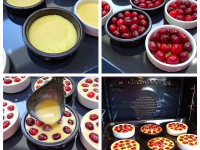 Petits clafoutis aux cerises - 5