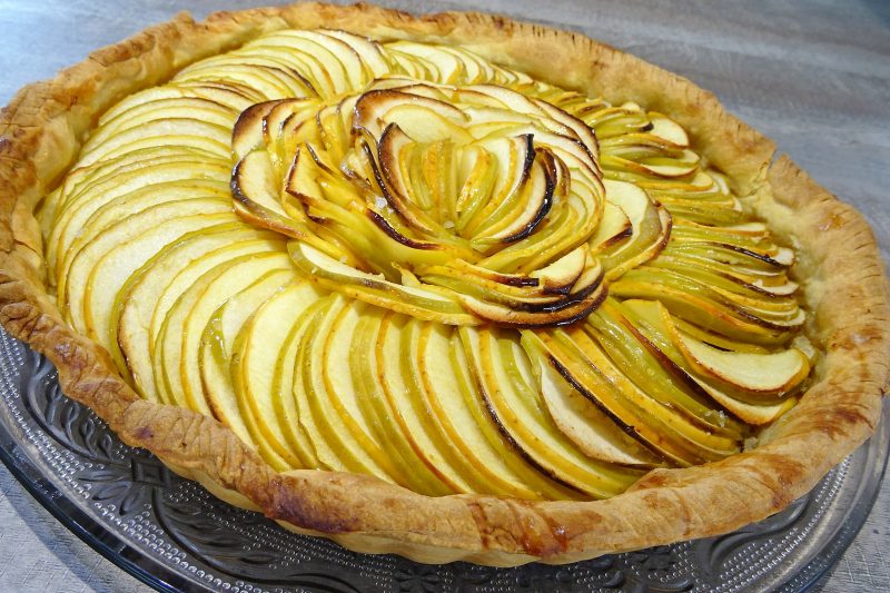 Tarte aux pommes et miel de mandarine - 11