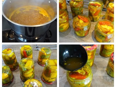 Pickles de courgettes au curry - 8