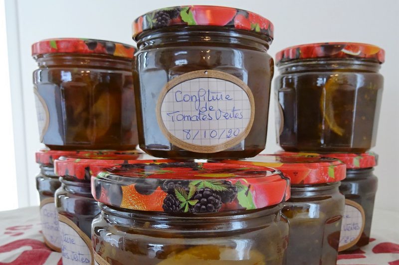 Confiture de tomates vertes - 8