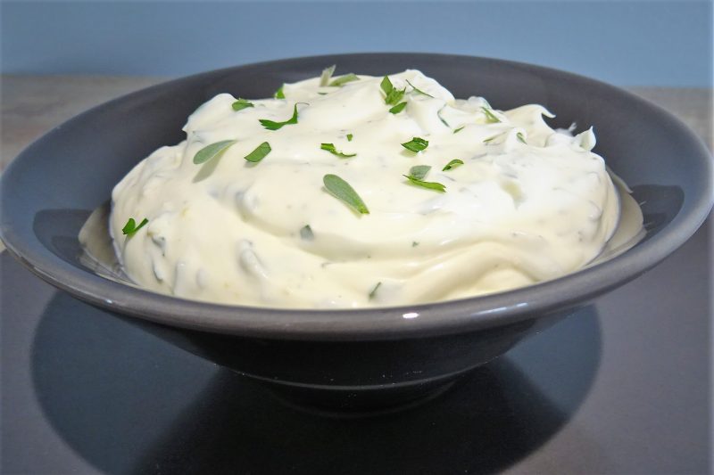 Sauce crème et fines herbes - 7