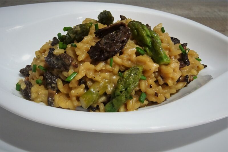 Risotto aux morilles et asperges - 8