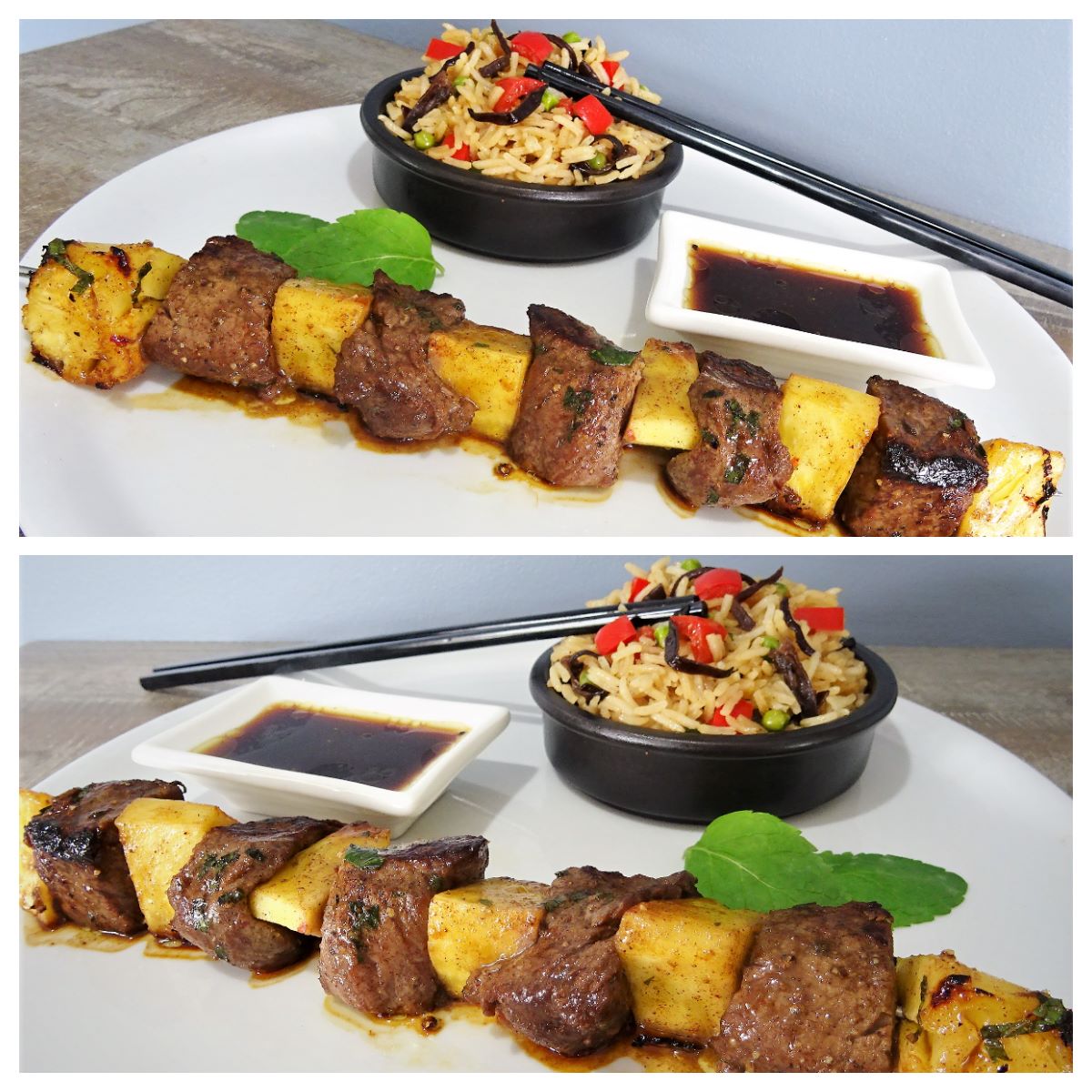 Brochettes De Boeuf L Ananas La Recette Facile Par Toqu S Cuisine