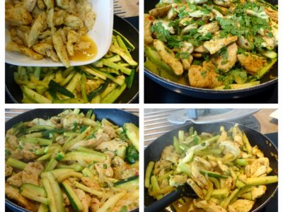 Wok de légumes au poulet - 8