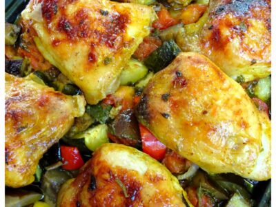 Poulet à la ratatouille - 9