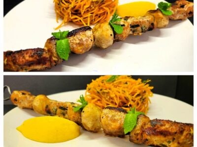 Brochettes de porc aux épices chili - 6