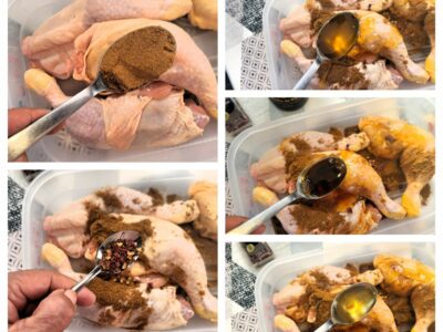 Cuisses de poulet au soja et coriandre - 2