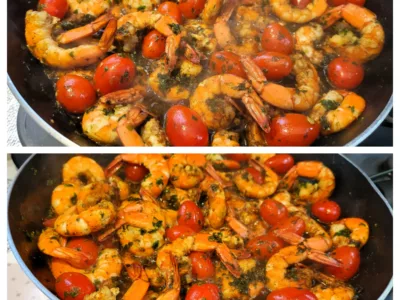 Crevettes au vinaigre Balsamique - 7